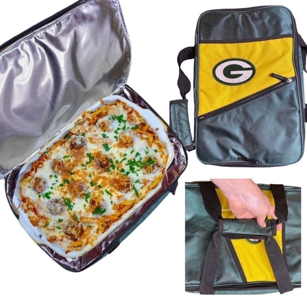 Green Bay Packers Caddy for Casseroles 17.5” x 11.5” x 3”